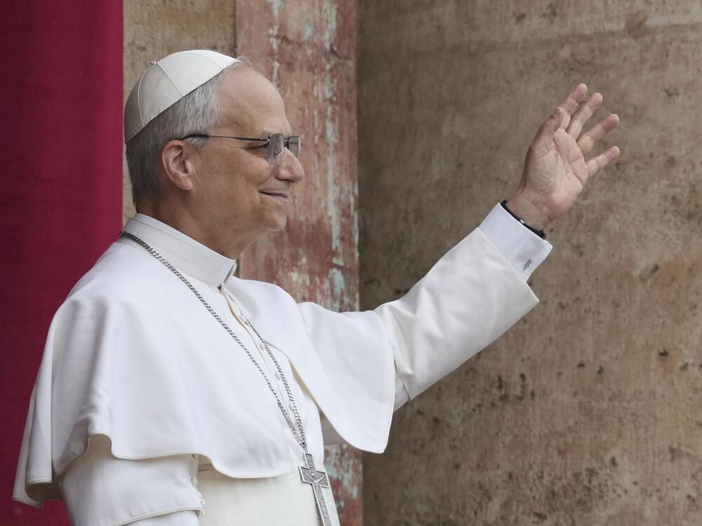 Pope Leo XIV appealed for peace in Ukraine from the central balcony of St. Peter's Basilica on Sunday during his first Sunday address after his election.